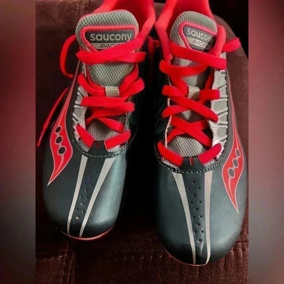 Saucony Spit Fire Track running Shoes Ladies Size 9.5 Women S19018-6UK 7.5Eur41 - Picture 5 of 8